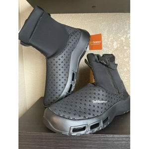 SoftScience - The Fin Mens Fishing Boot Size 8 Black Fishing Waders 🎣 Boating